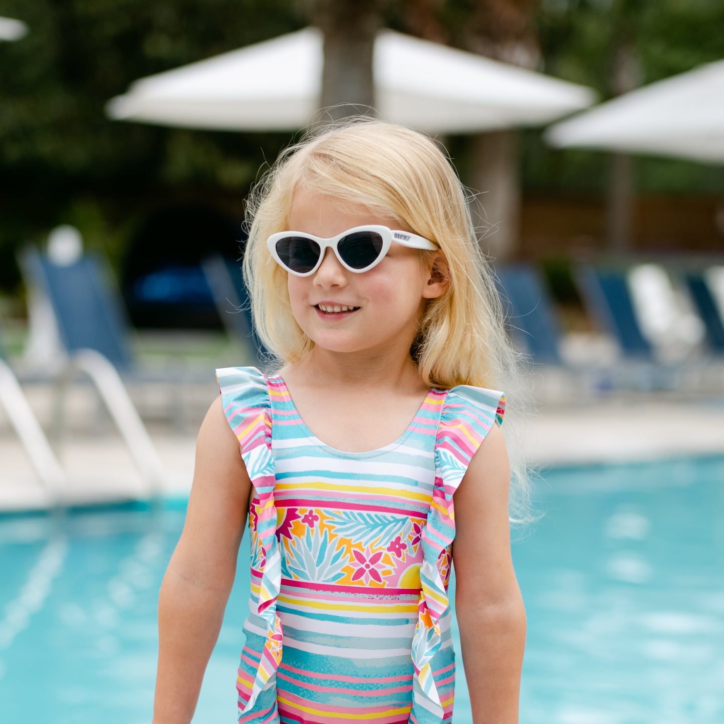Non-Polarized Cat-Eye Sunglasses | Wicked White - Babiators Canada