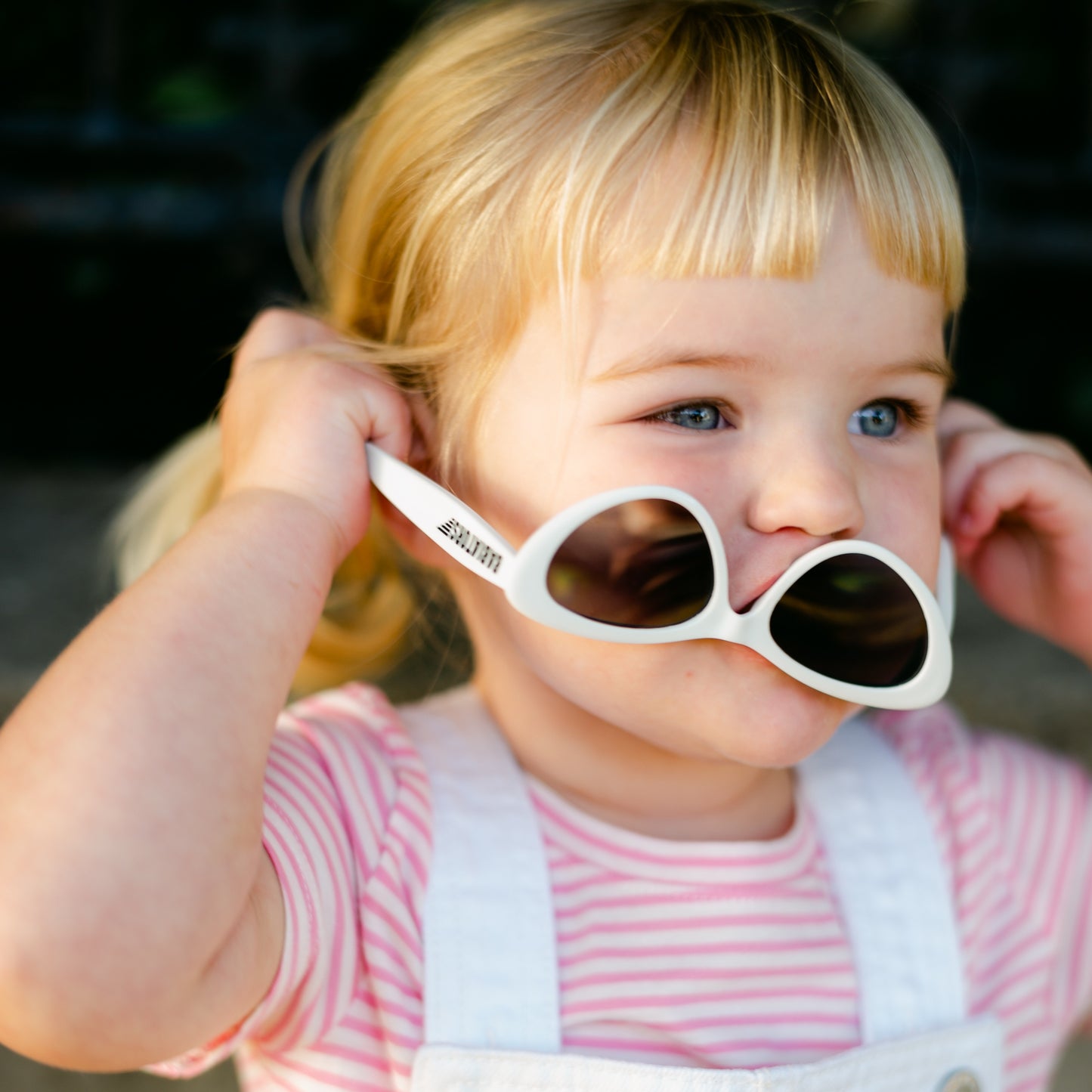 Non-Polarized Cat-Eye Sunglasses | Wicked White - Babiators Canada