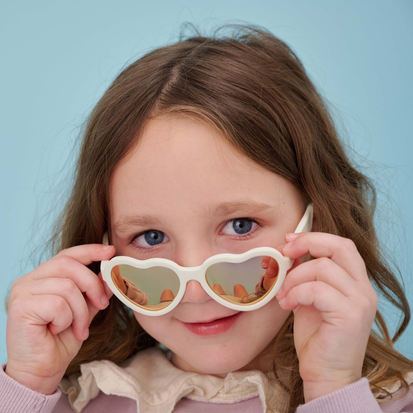 Polarized Heart Sunglasses | Sweet Cream - Babiators Canada