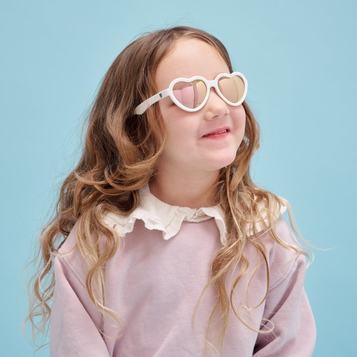 Polarized Heart Sunglasses | Sweet Cream - Babiators Canada