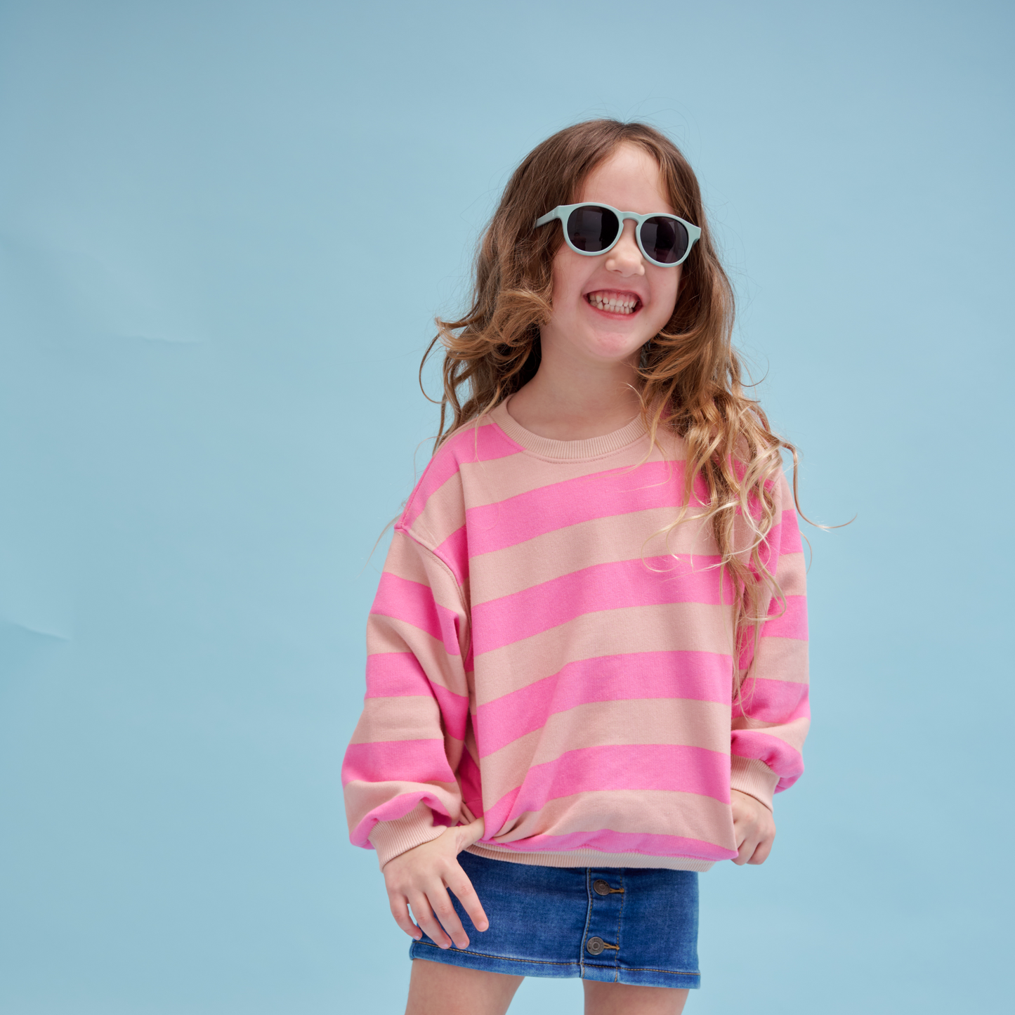Non-Polarized Keyhole Sunglasses | Baby Blue - Babiators Canada
