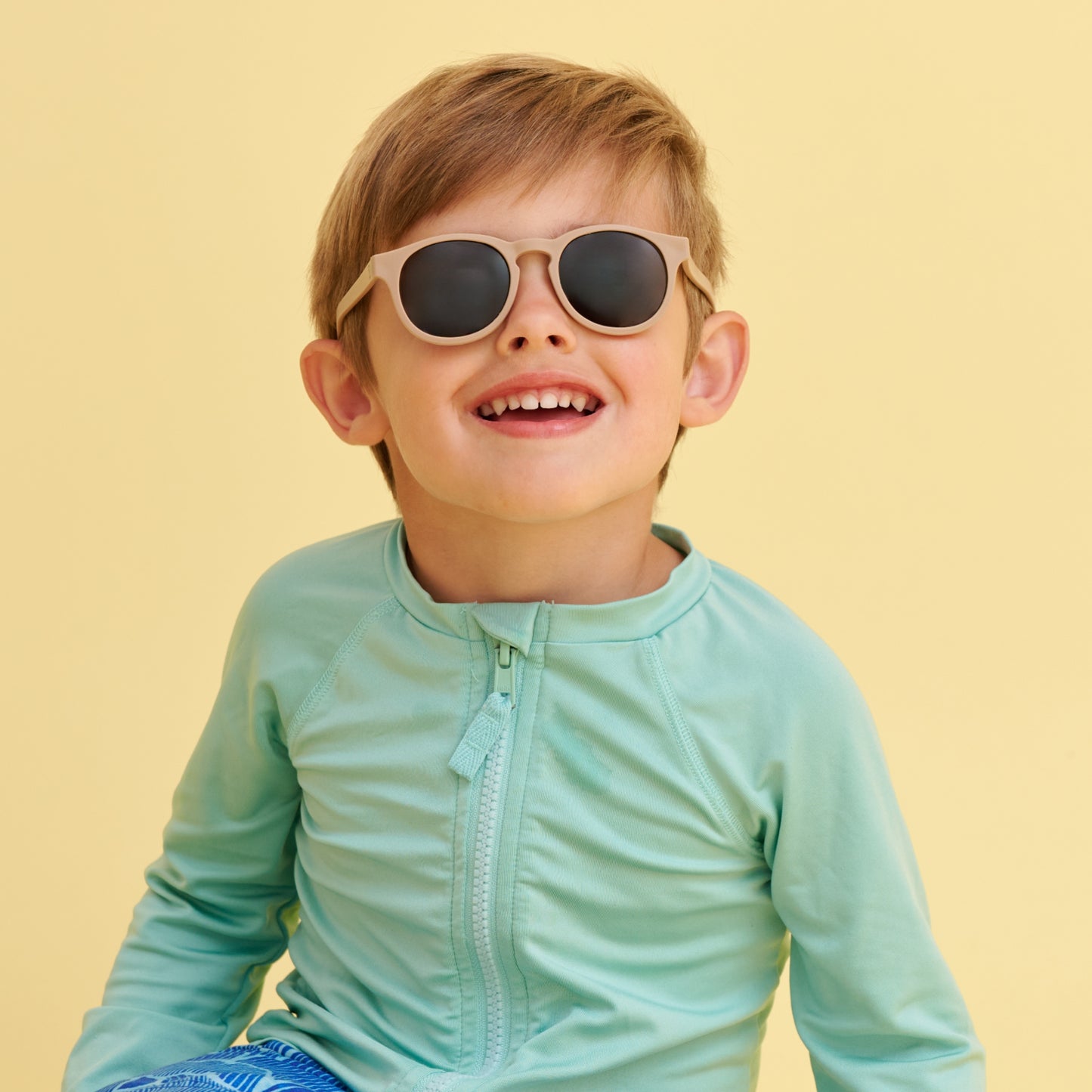 The Eco Collection Keyhole Sunglasses | Soft Sand - Babiators Canada