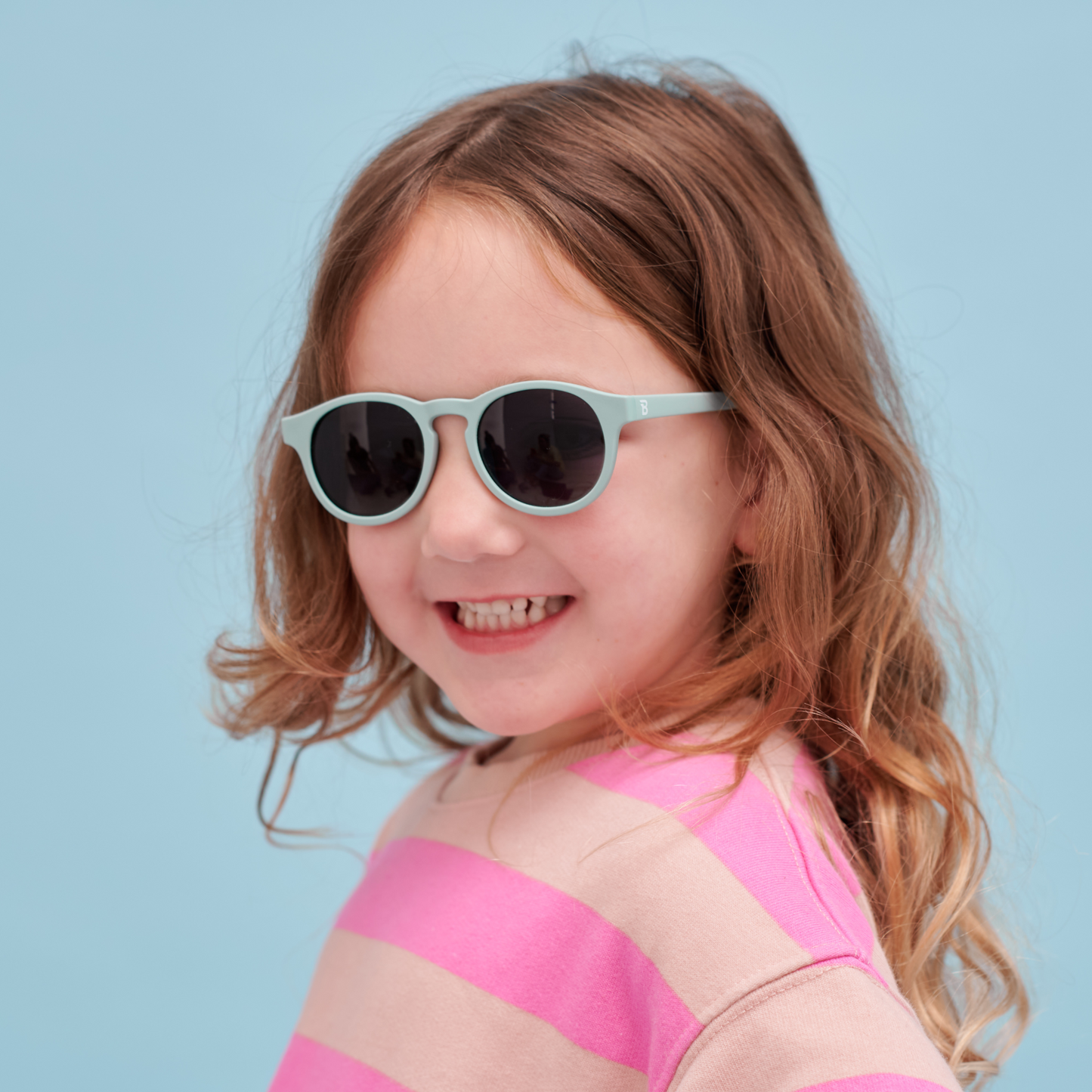 Non-Polarized Keyhole Sunglasses | Baby Blue - Babiators Canada