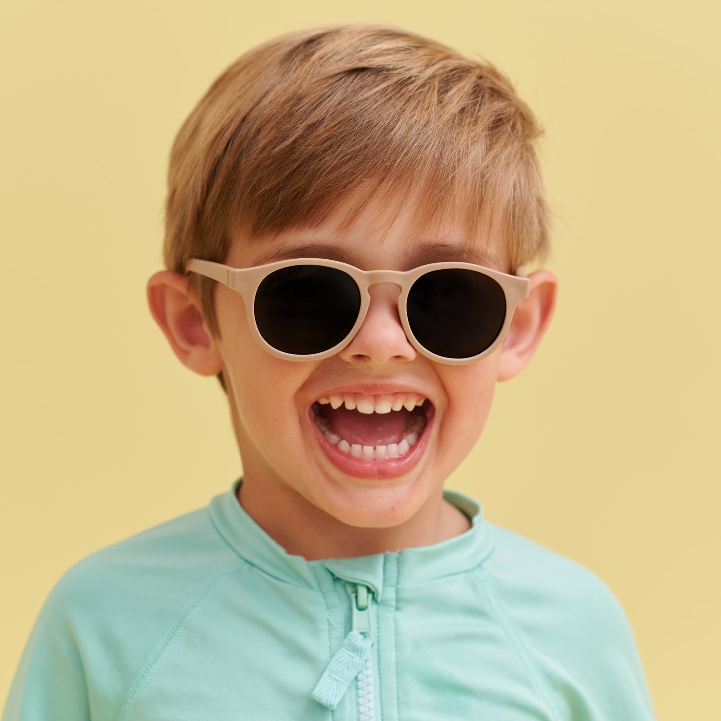 The Eco Collection Keyhole Sunglasses | Soft Sand - Babiators Canada