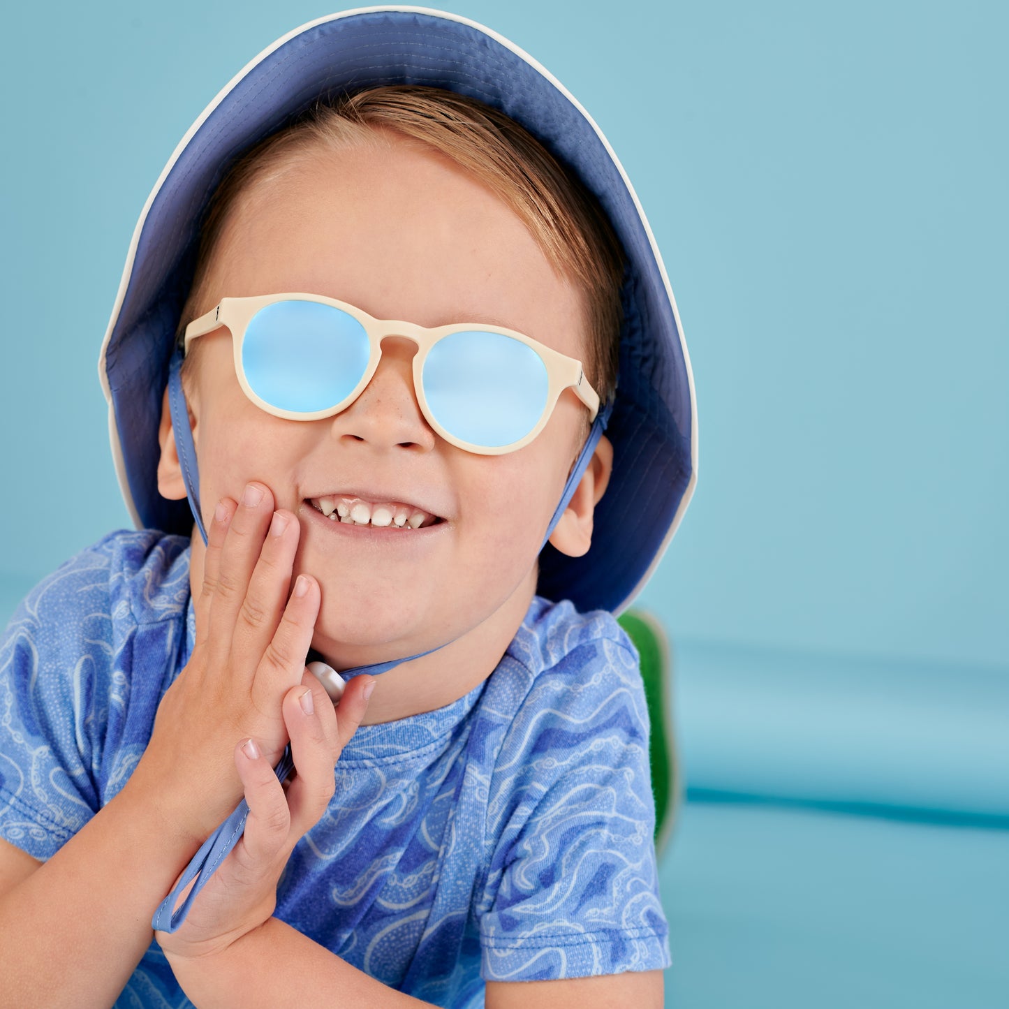 Non-Polarized Keyhole Sunglasses | Sweet Cream - Babiators Canada
