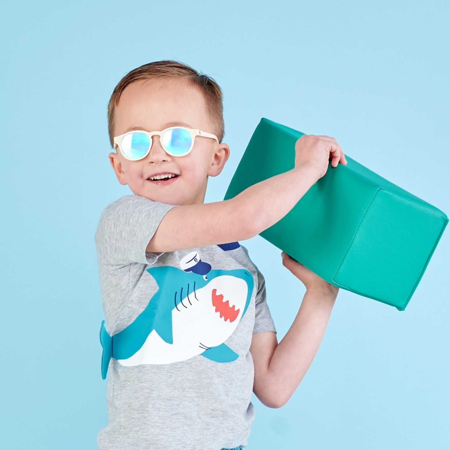 Non-Polarized Keyhole Sunglasses | Sweet Cream - Babiators Canada