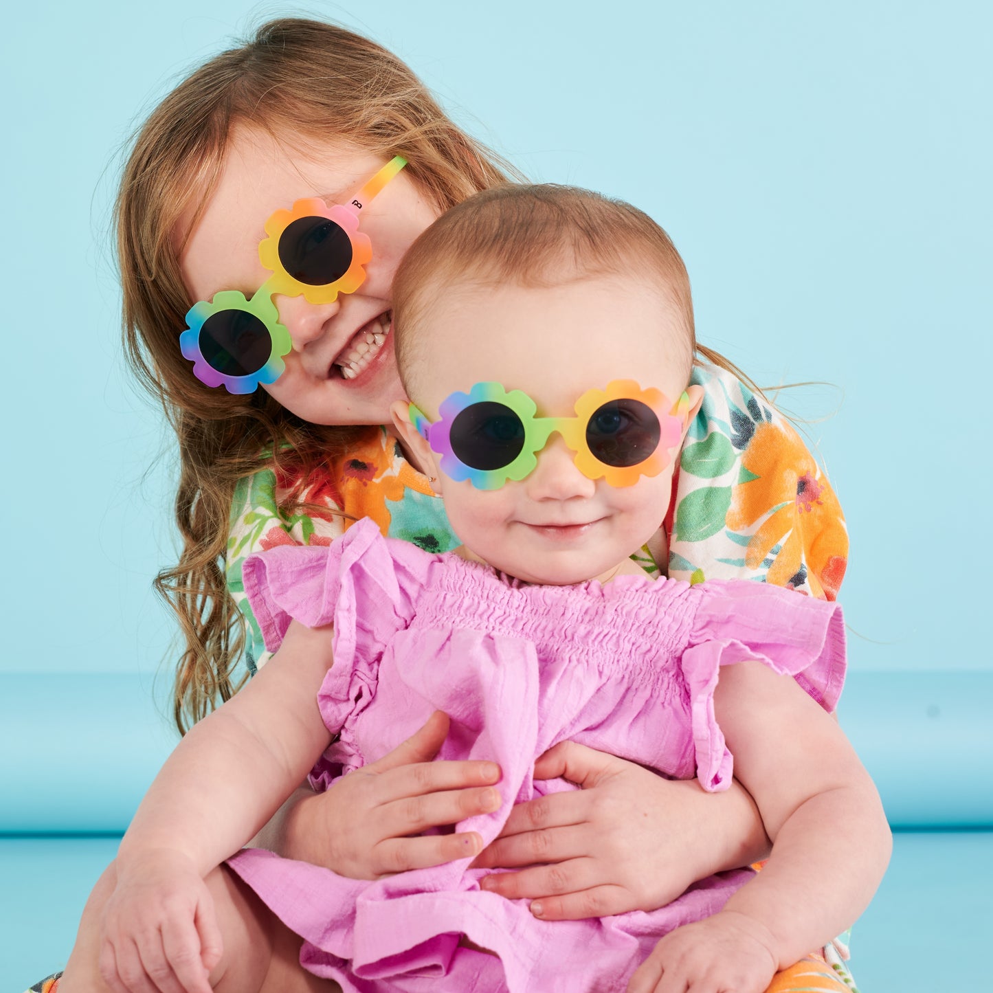 Rainbow Collection Flower Sunglasses l Flower Power - Babiators Canada