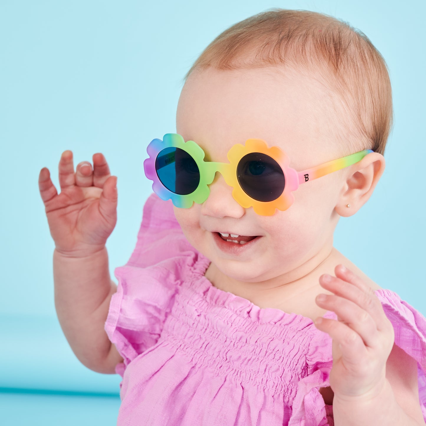 Rainbow Collection Flower Sunglasses l Flower Power - Babiators Canada