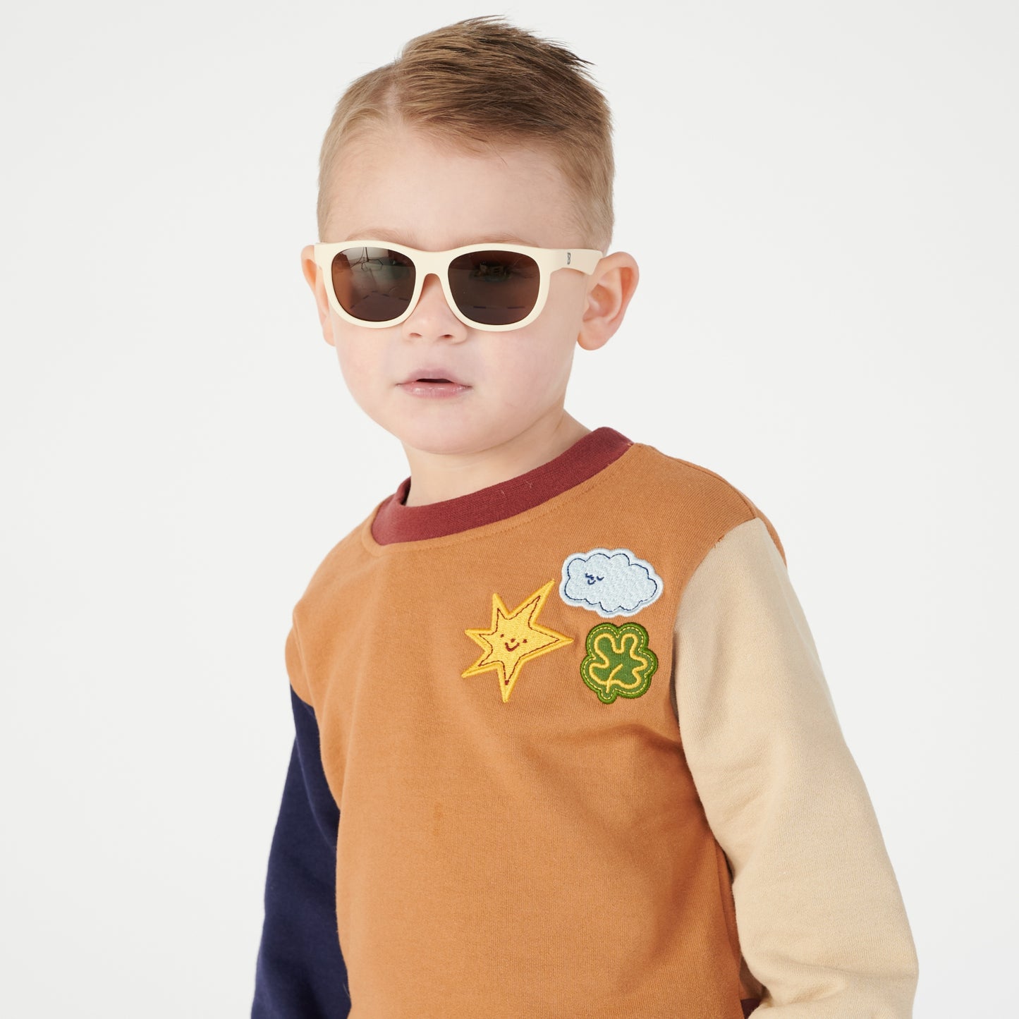 Non-Polarized Navigator Sunglasses | Sweet Cream - Babiators Canada