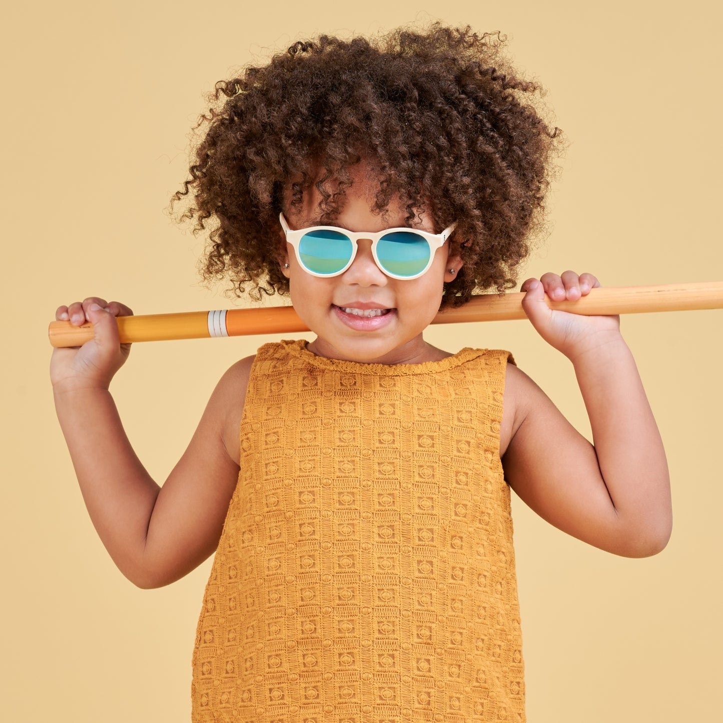 Non-Polarized Keyhole Sunglasses | Sweet Cream - Babiators Canada