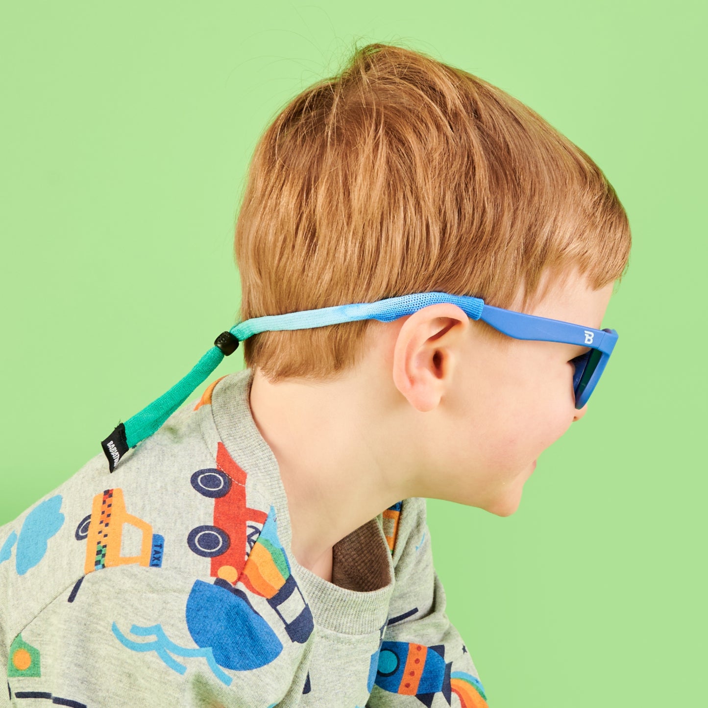 Tie-Dye Fabric Strap | Blue-Green Ombre - Babiators Canada