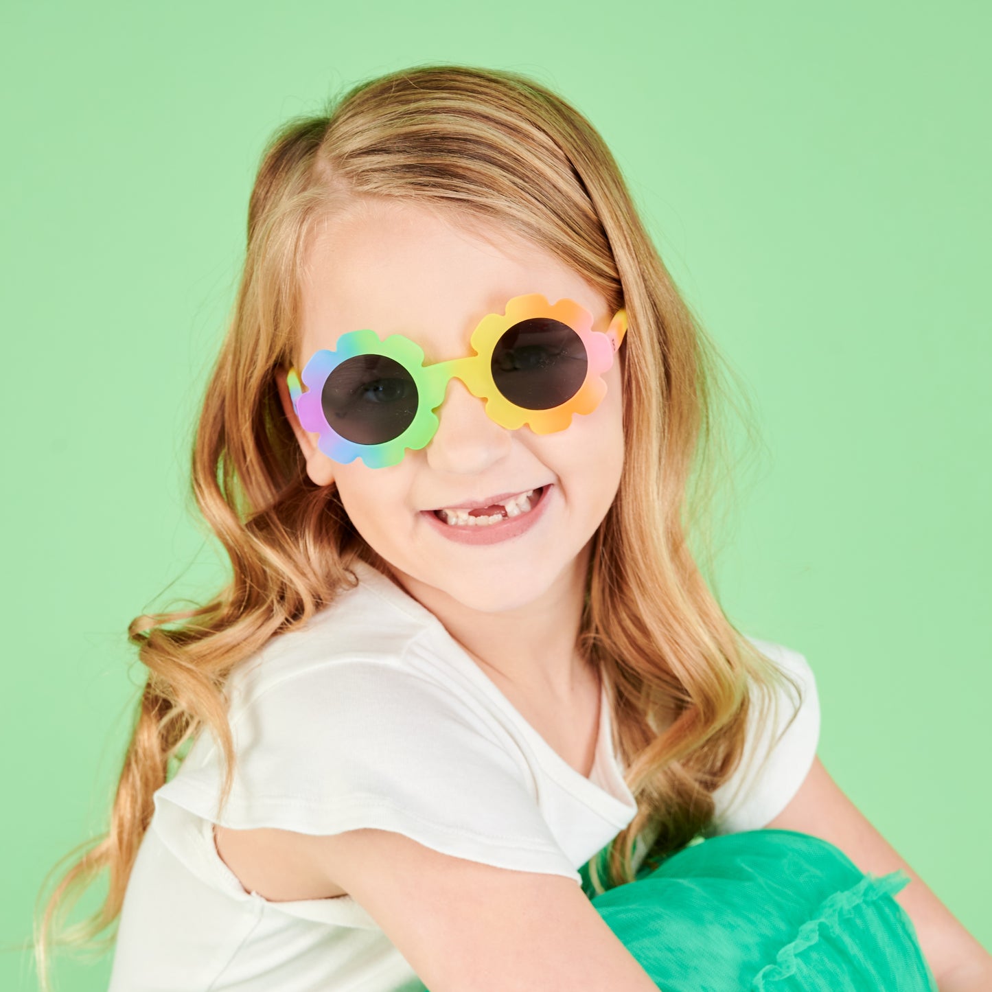 Rainbow Collection Flower Sunglasses l Flower Power - Babiators Canada