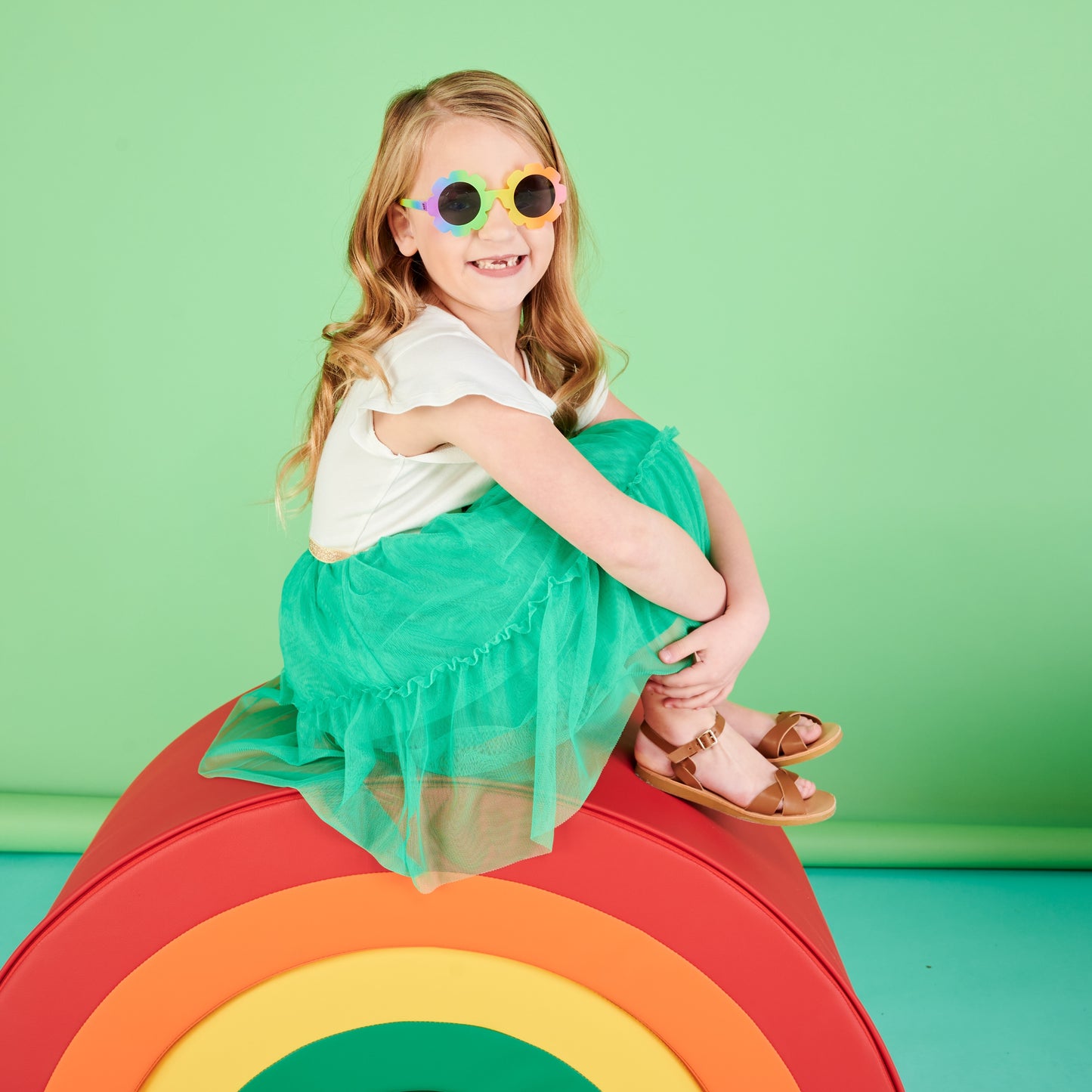 Rainbow Collection Flower Sunglasses l Flower Power - Babiators Canada