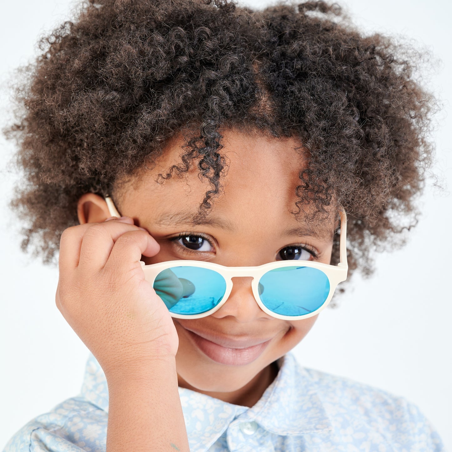 Non-Polarized Keyhole Sunglasses | Sweet Cream - Babiators Canada