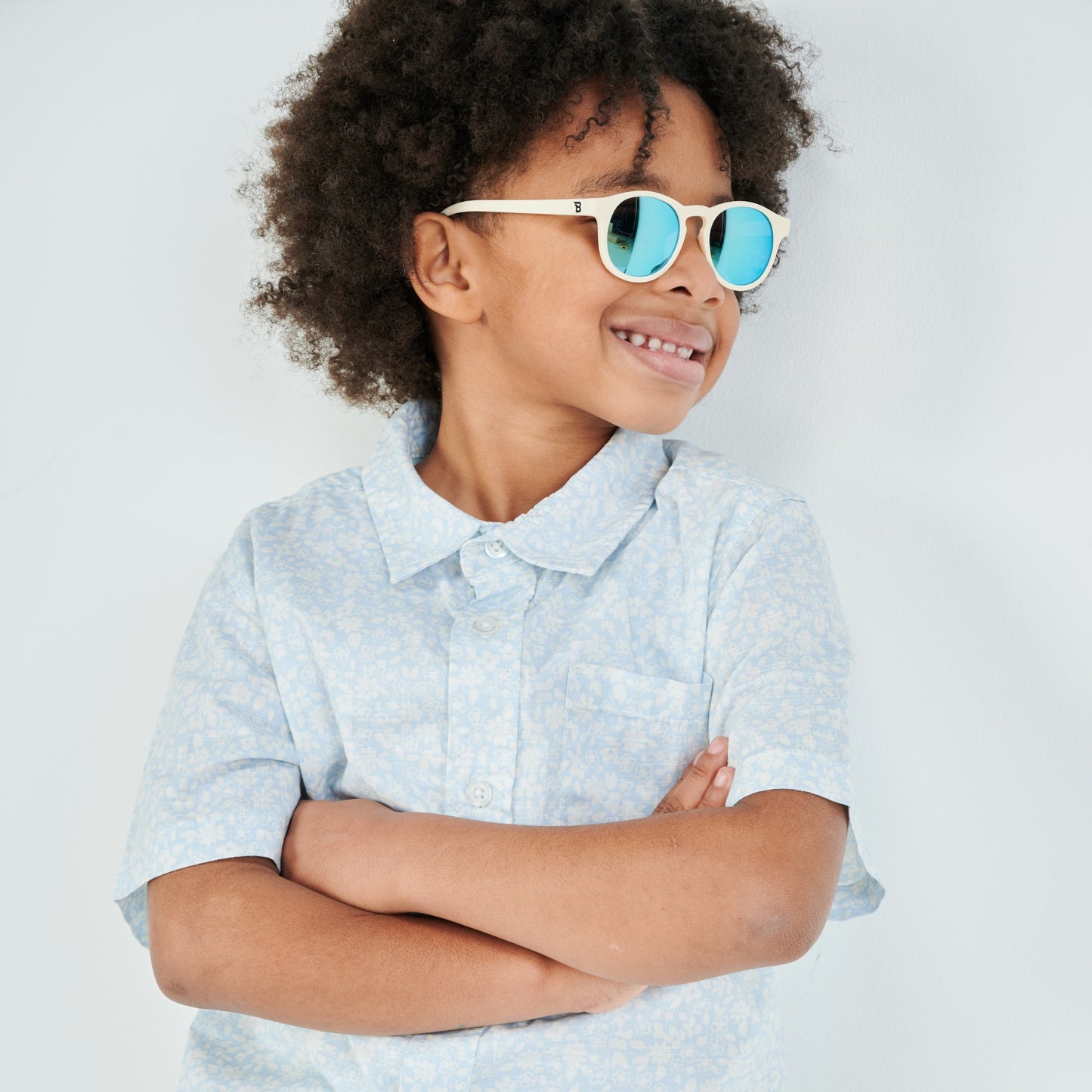 Non-Polarized Keyhole Sunglasses | Sweet Cream - Babiators Canada