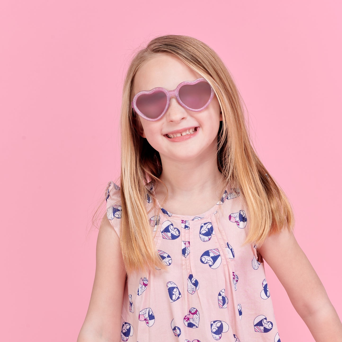 Limited Edition | Non-Polarized Mirrored Heart Sunglasses | Sparkle Squad - Babiators Canada