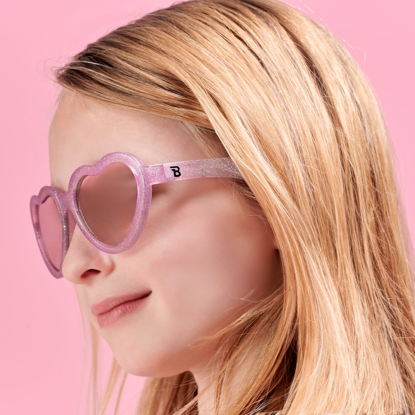 Limited Edition | Non-Polarized Mirrored Heart Sunglasses | Sparkle Squad - Babiators Canada