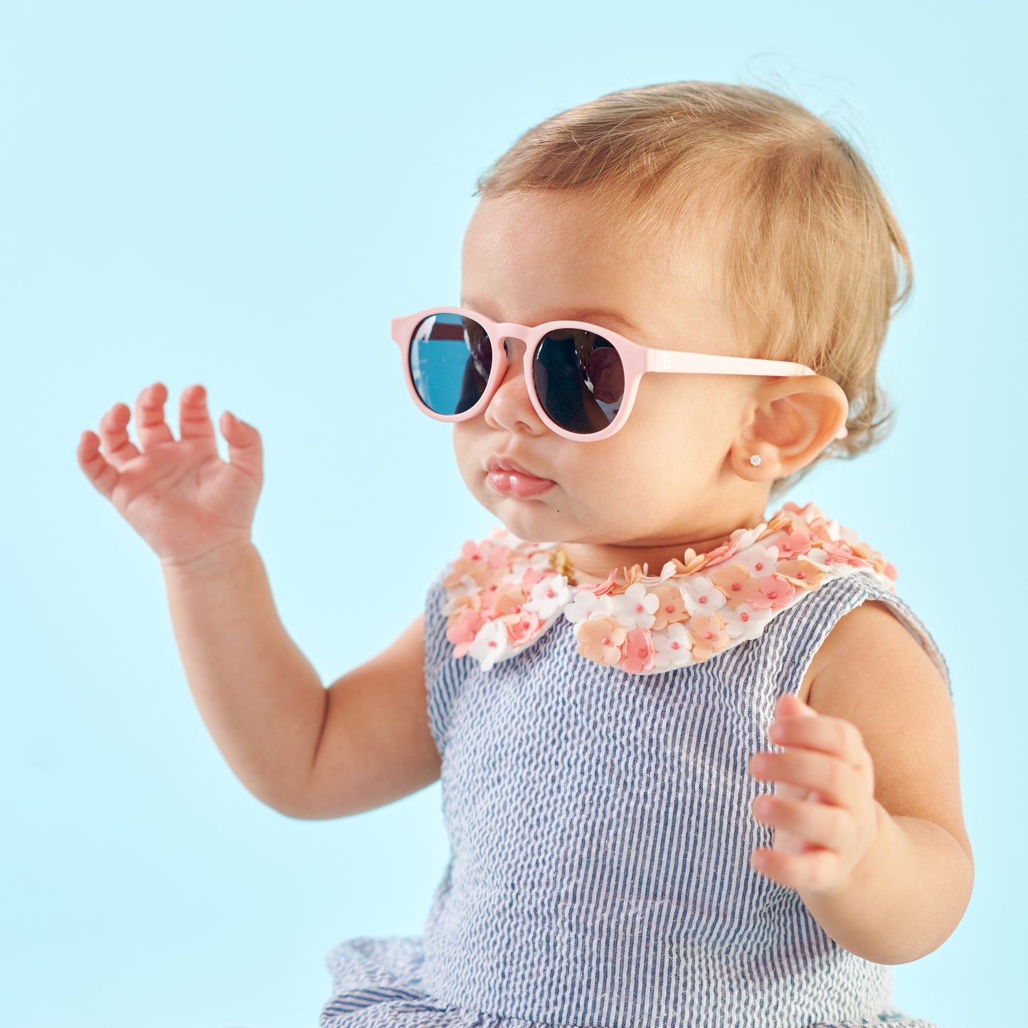 Non-Polarized Keyhole Sunglasses | Ballerina Pink - Babiators Canada