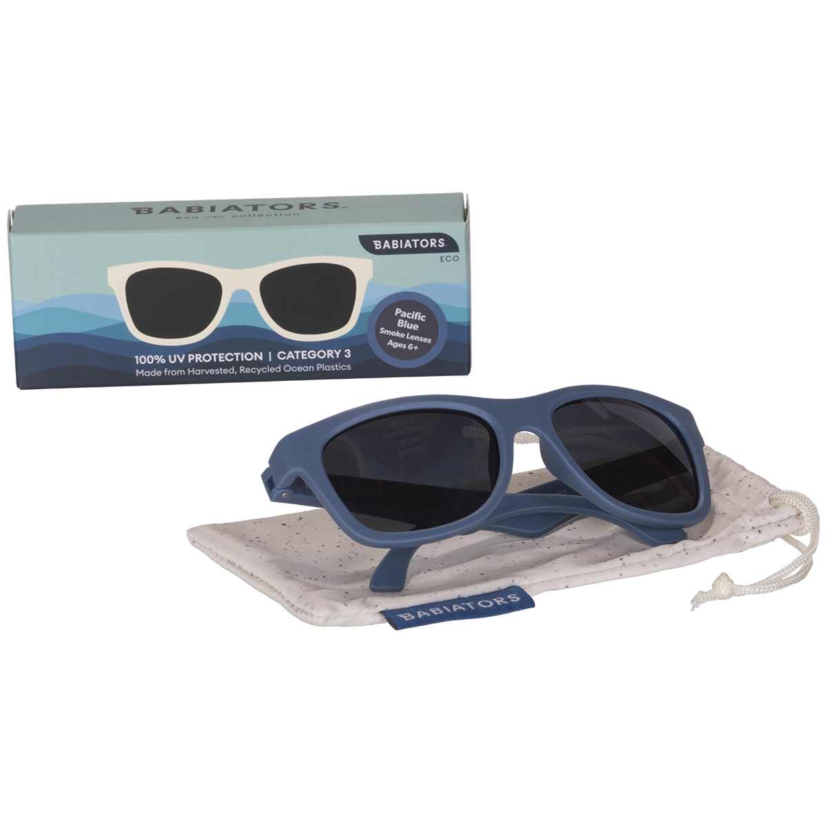Limited Edition | The Eco-Line Navigator Sunglasses | Pacific Blue - Babiators Canada