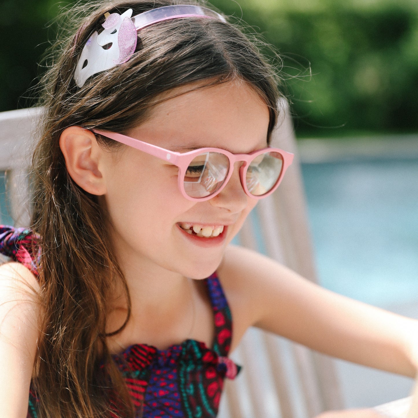 Keyhole Blue Light Screen Saver Glasses | Pretty in Pink - Babiators Canada