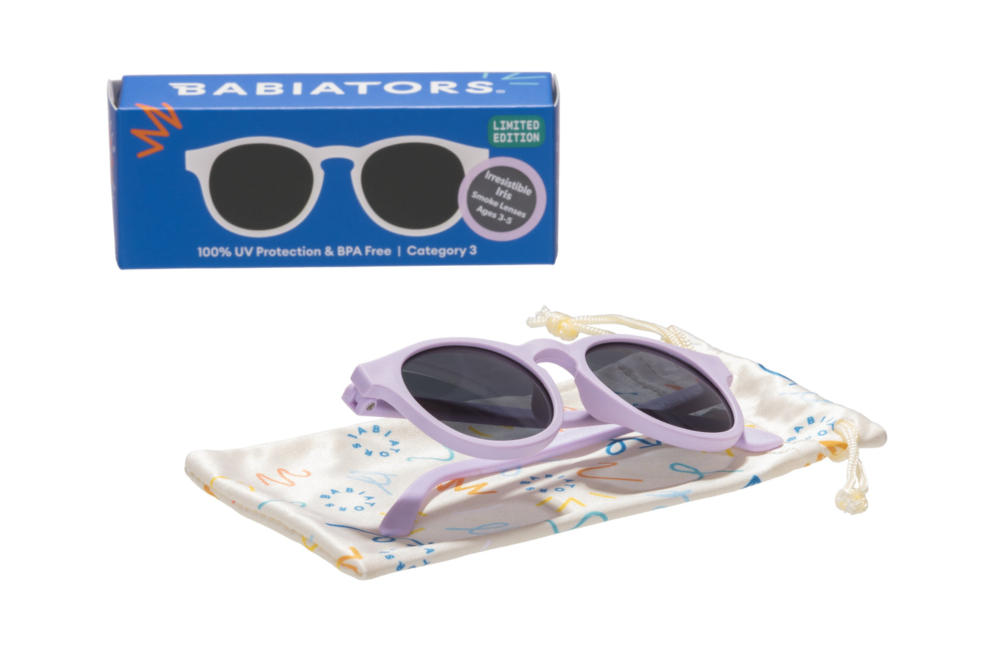 Non-Polarized Keyhole Sunglasses | Irresistable Iris - Babiators Canada
