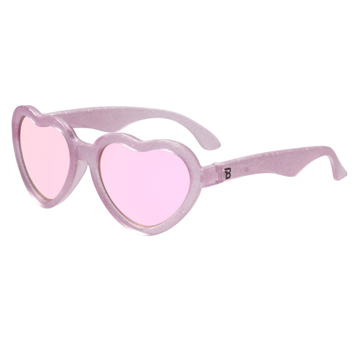 Limited Edition | Non-Polarized Mirrored Heart Sunglasses | Sparkle Squad - Babiators Canada