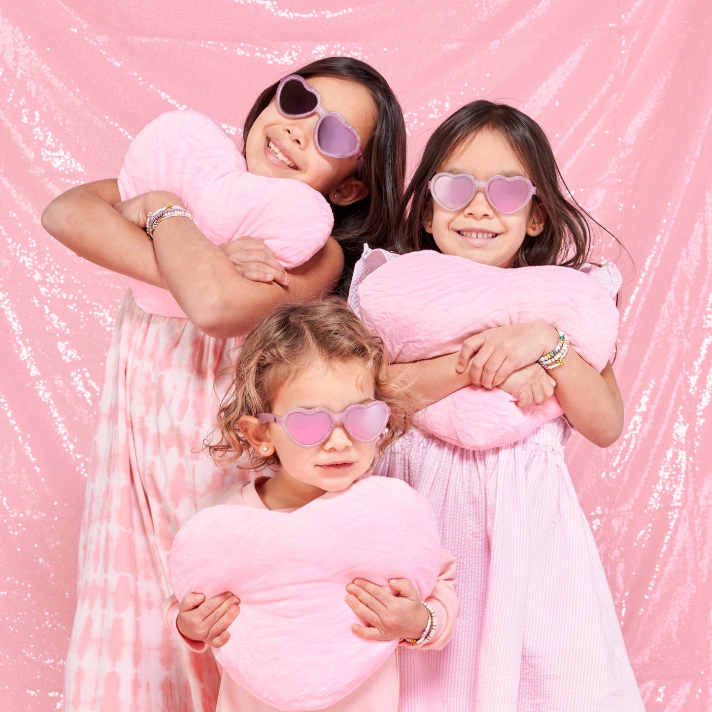 Limited Edition | Non-Polarized Mirrored Heart Sunglasses | Sparkle Squad - Babiators Canada