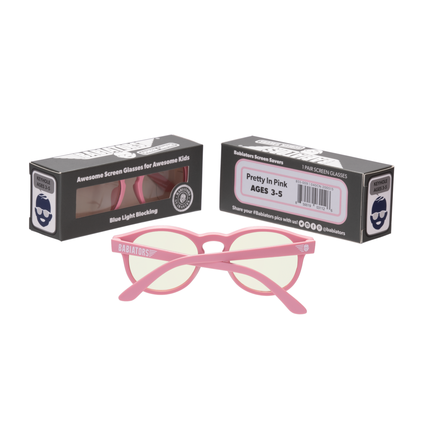 Pretty in Pink Keyhole Ltd Edition Screen Savers - Babiators Canada