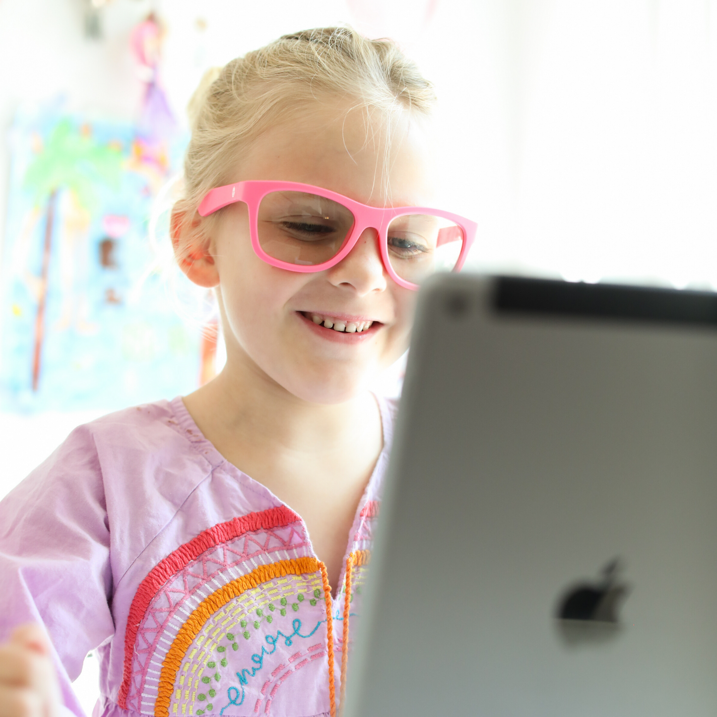 Navigator Blue Light Screen Saver Glasses | Think Pink - Babiators Canada