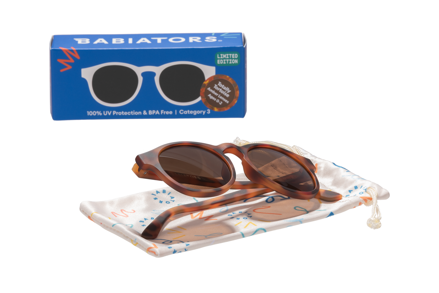 Totally Tortoise Sunglasses with Amber lenses - Babiators Canada