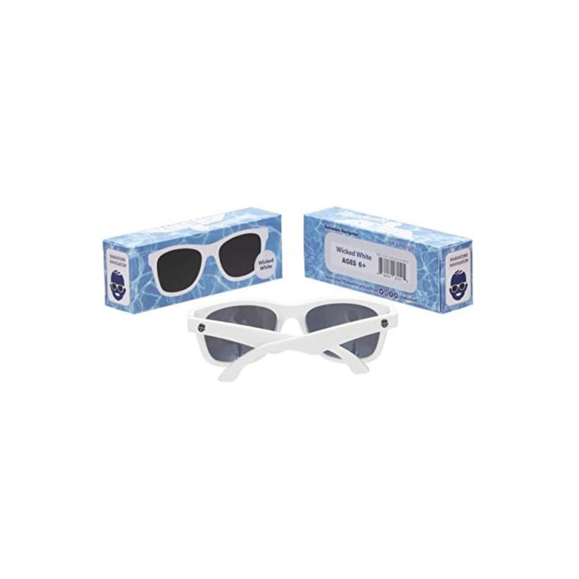 Non-Polarized Navigator Sunglasses | Wicked White - Babiators Canada