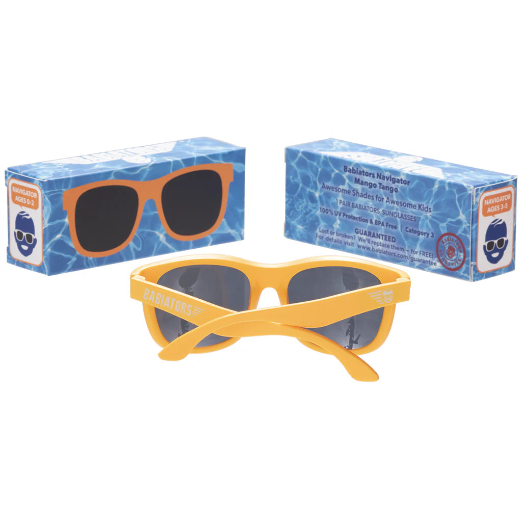 Non-Polarized Navigator Sunglasses | Mango Tango - Babiators Canada
