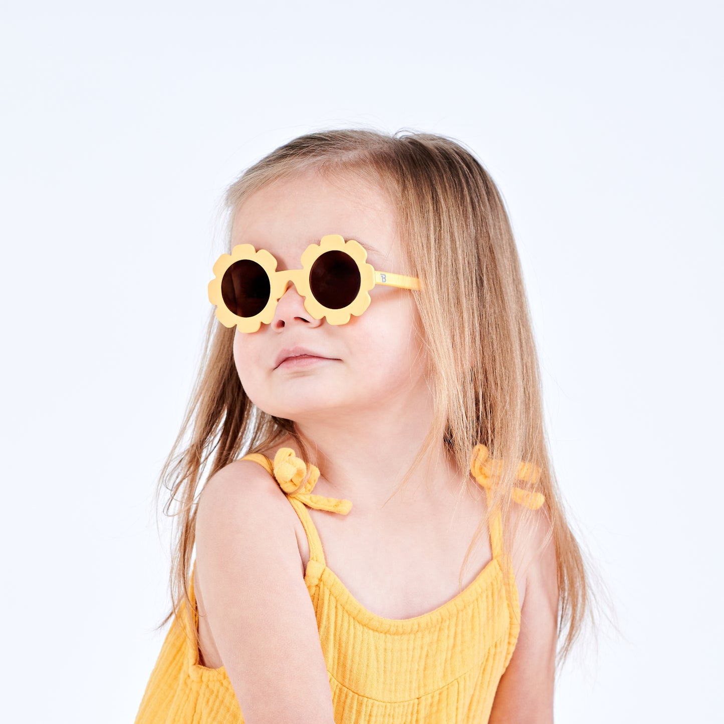 Non-polarized Flower Sunglasses | Mirrored " Sweet Sunflower"