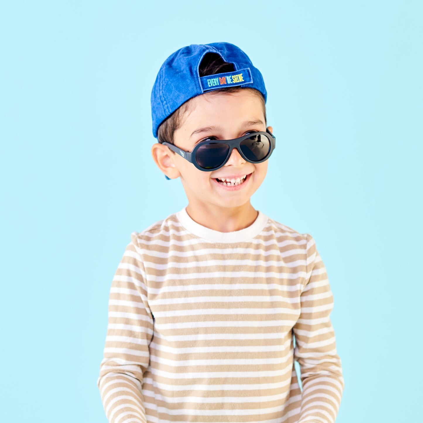 Kids' Sunglasses - Aviator - Black Ops Black - Babiators Canada