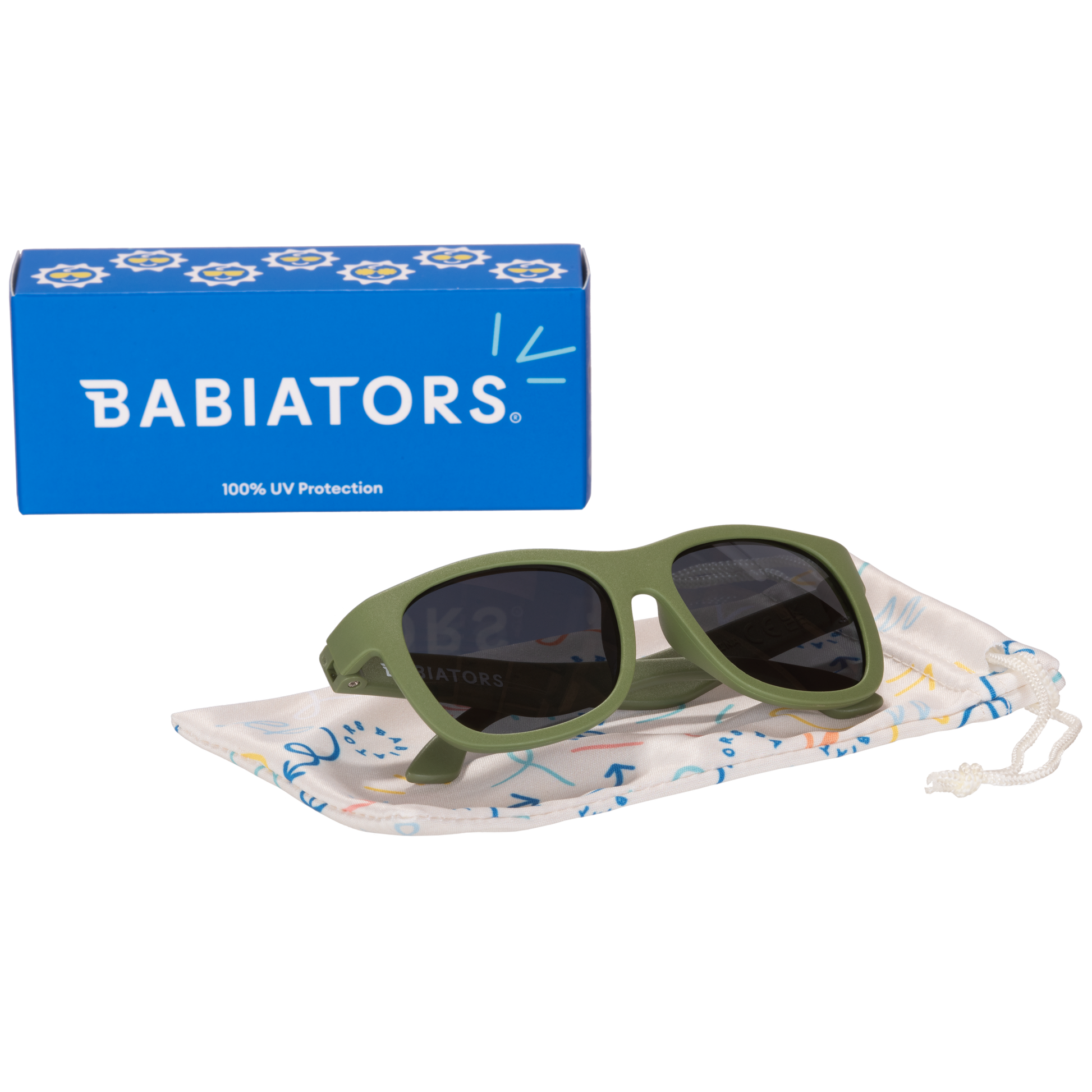 The Eco Collection Navigator Sunglasses | Wild Moss - Babiators Canada