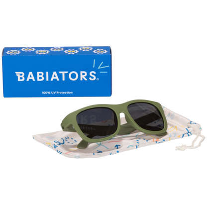 The Eco Collection Navigator Sunglasses | Wild Moss - Babiators Canada