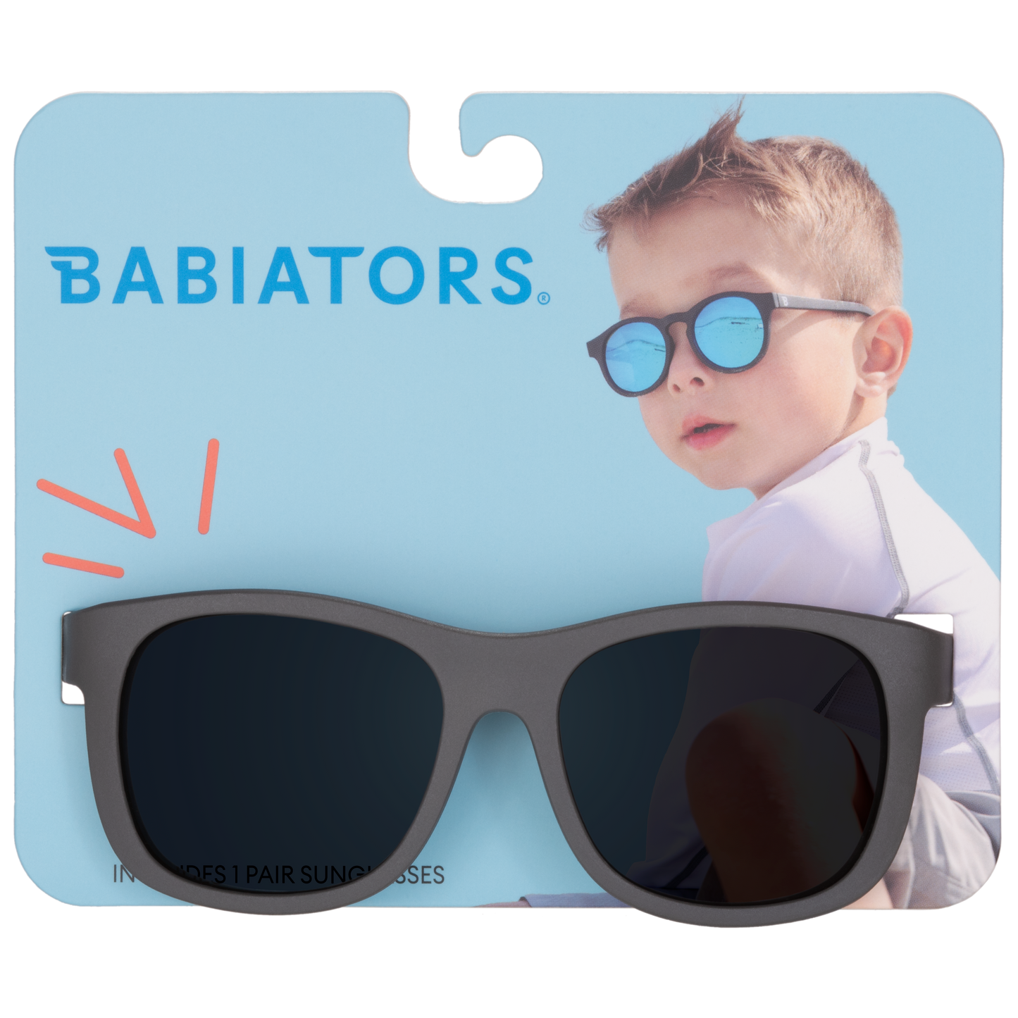 Hang Tag Navigator Sunglasses | Galactic Grey - Babiators Canada