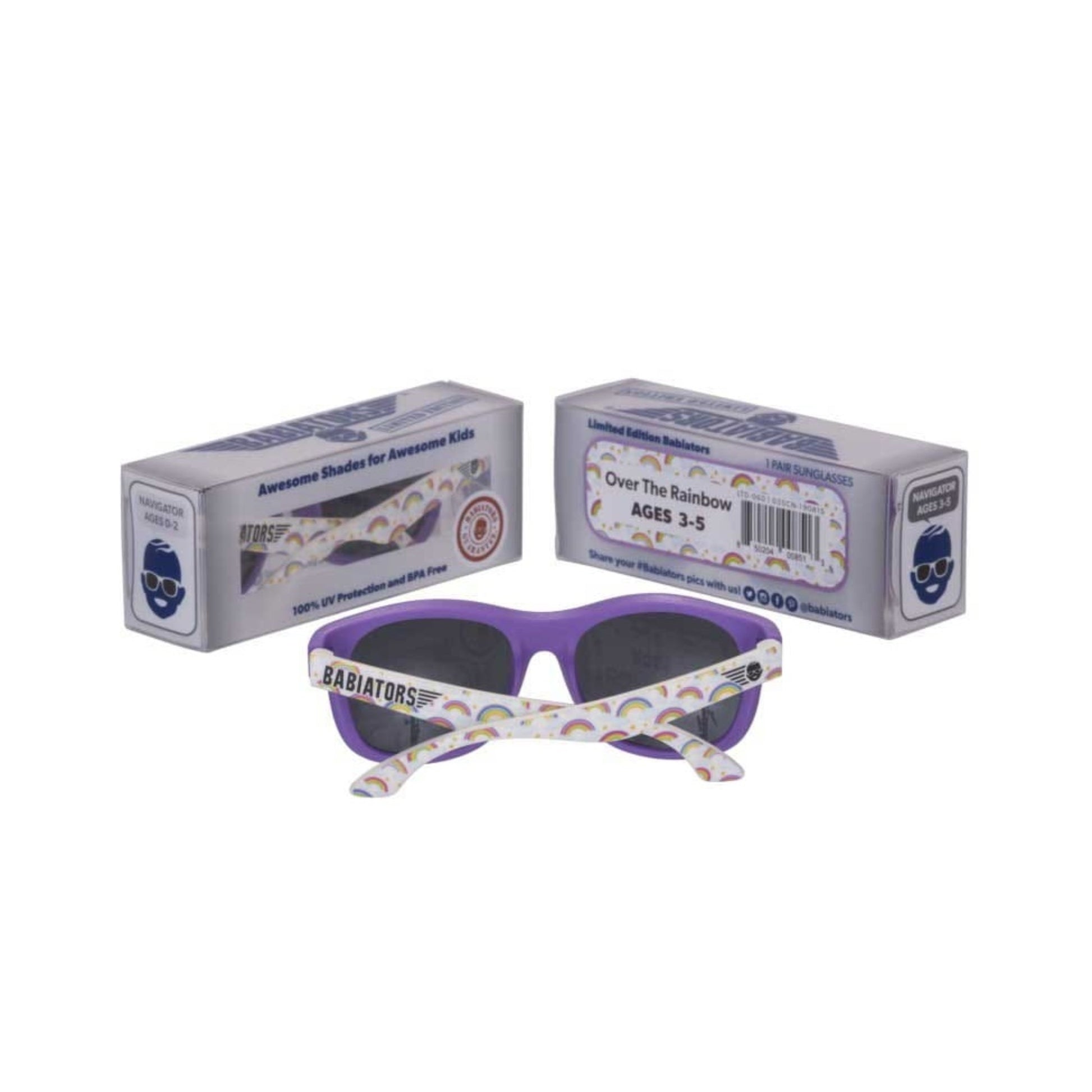 Non-Polarized Navigator Sunglasses | Over the Rainbow - Babiators Canada