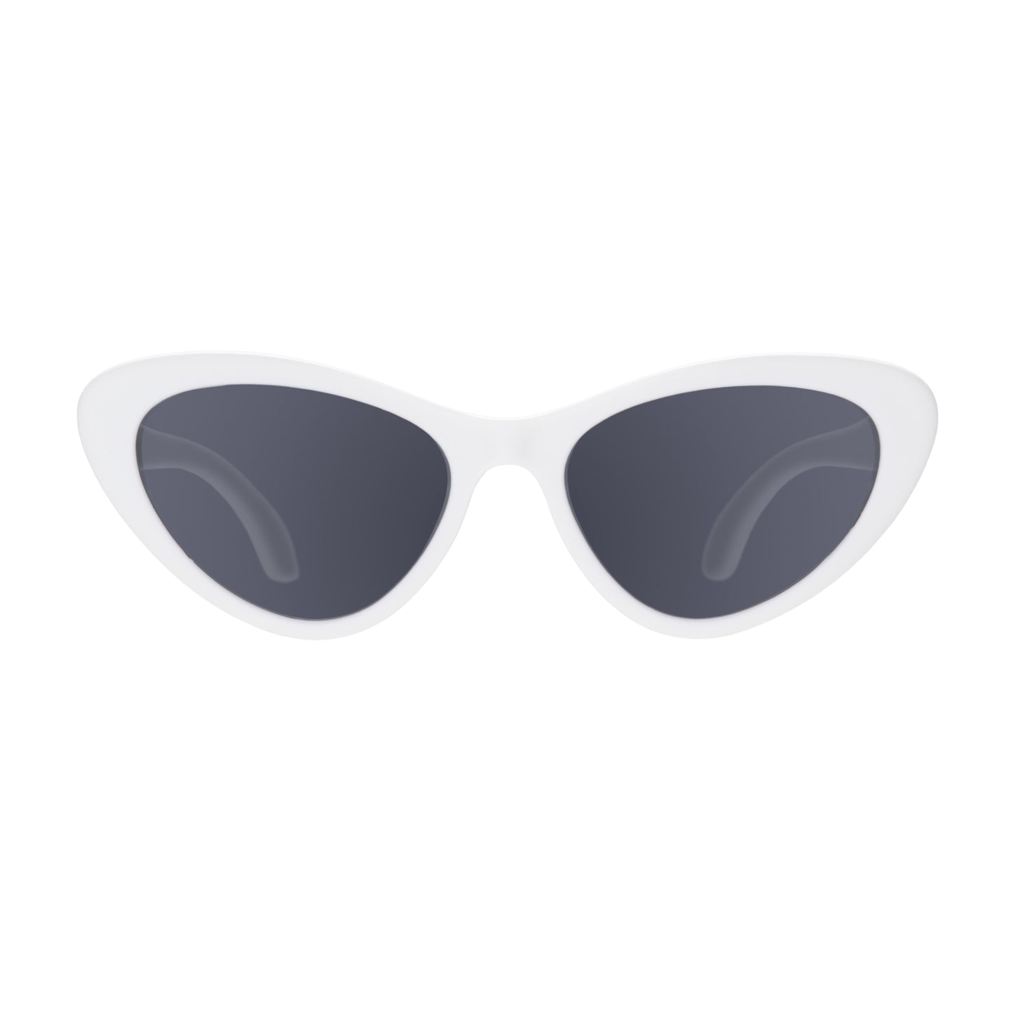 Non-Polarized Cat-Eye Sunglasses | Wicked White