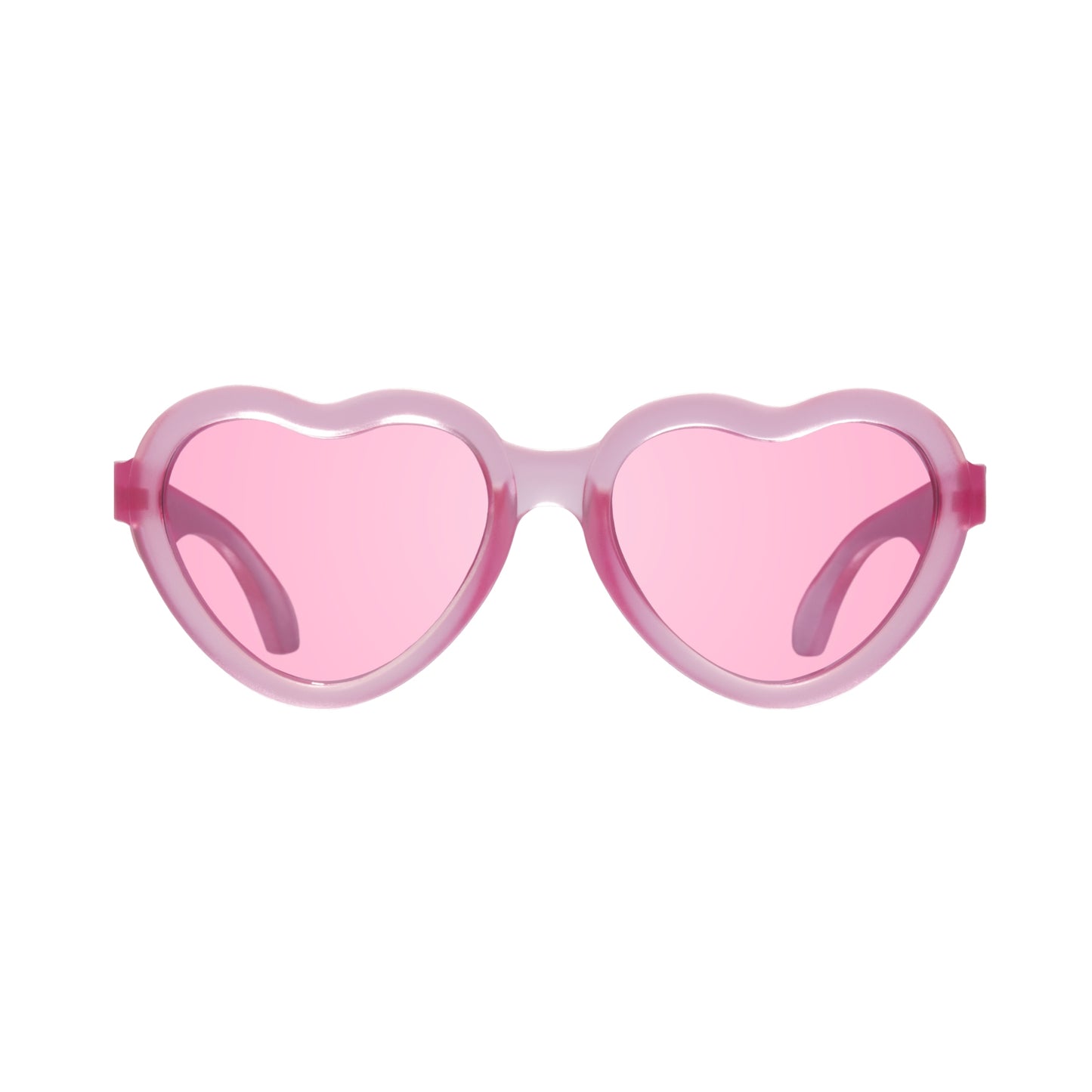 Non-Polarized Heart Sunglasses | "Fushia Haze"