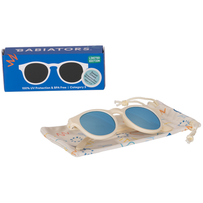 Limited Edition | Non-Polarized Keyhole Sunglasses | Sweet Cream - Babiators Canada