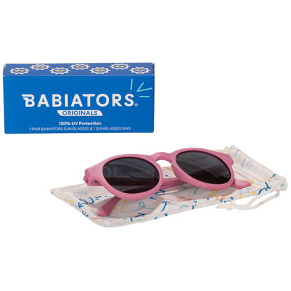 Non-Polarized Keyhole Sunglasses | Moon Cherry - Babiators Canada