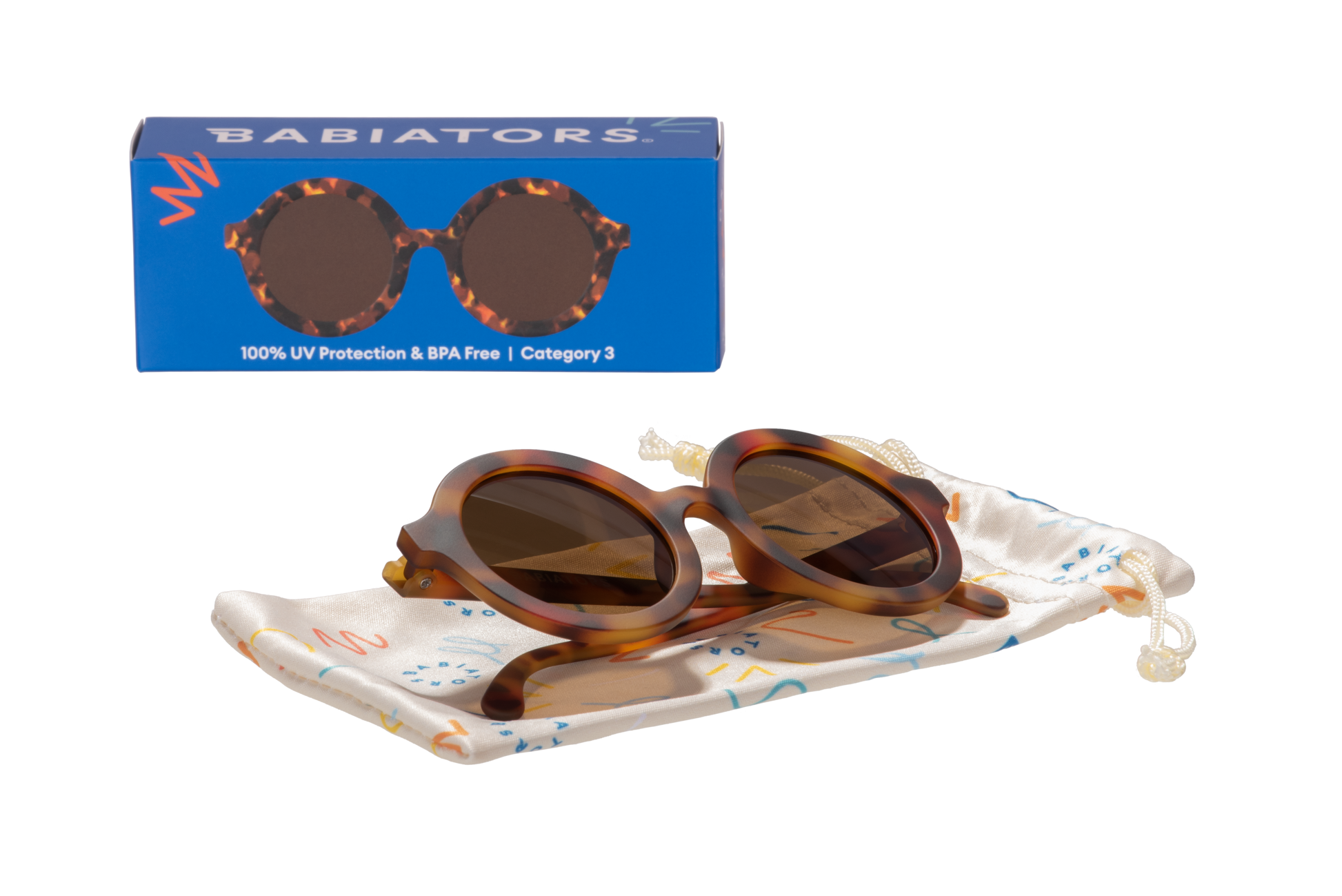 Euro Round Sunglasses | Totally Tortoise - Babiators Canada