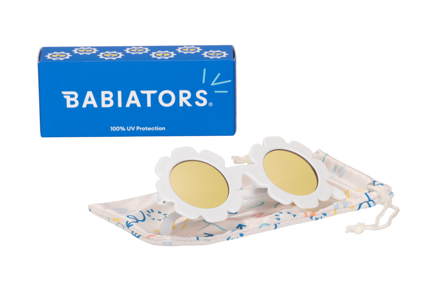 Polarized Flower Sunglasses | "White Daisy" - Babiators Canada