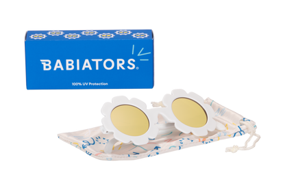 Polarized Flower Sunglasses | "White Daisy" - Babiators Canada