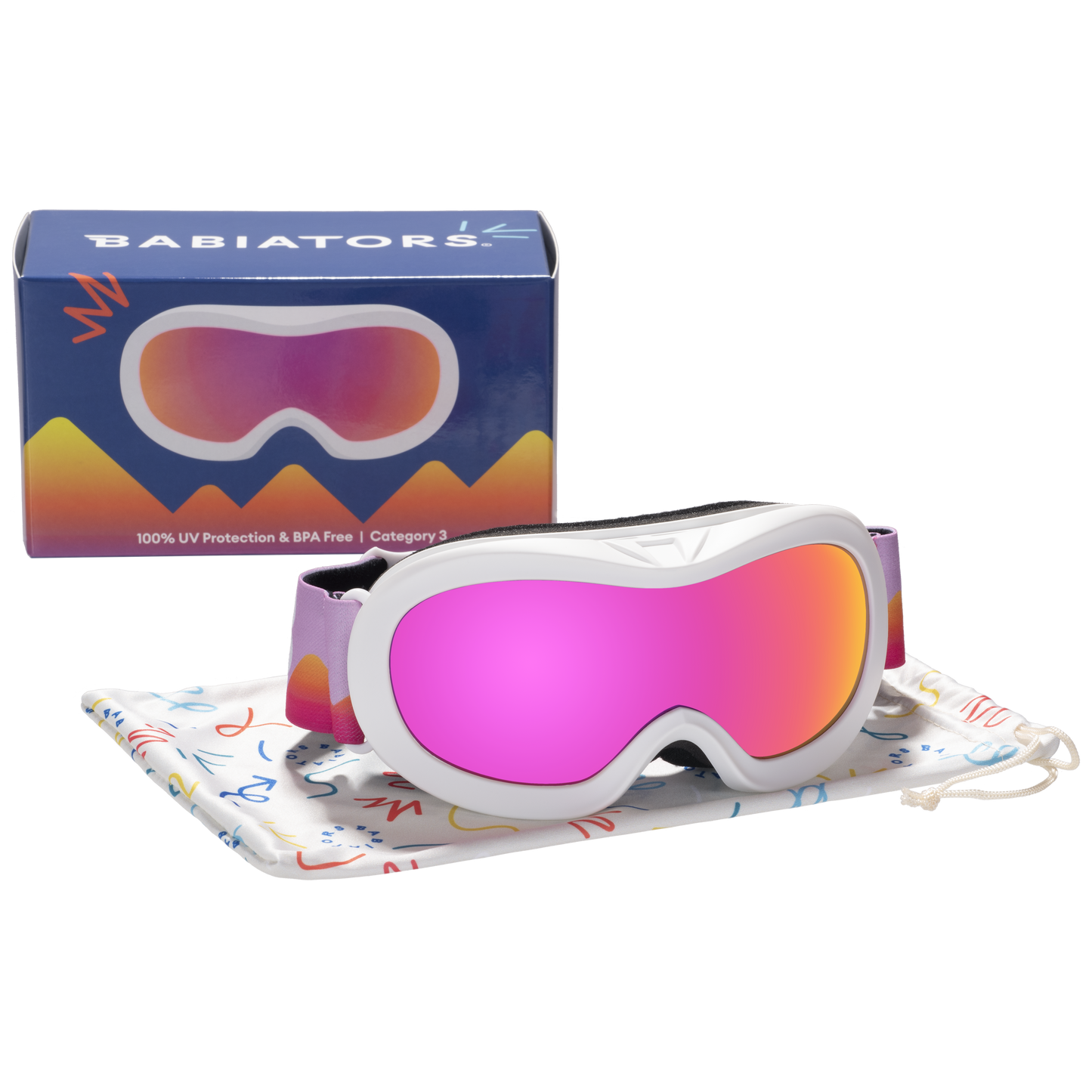 Ski Goggles - Fuschia Ski Goggles