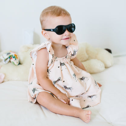 Kids' Sunglasses - Aviator - Black Ops Black - Babiators Canada