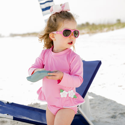 Two-toned Aviator/Non-polarized Sunglasses "Pink Lemonade" - Babiators Canada