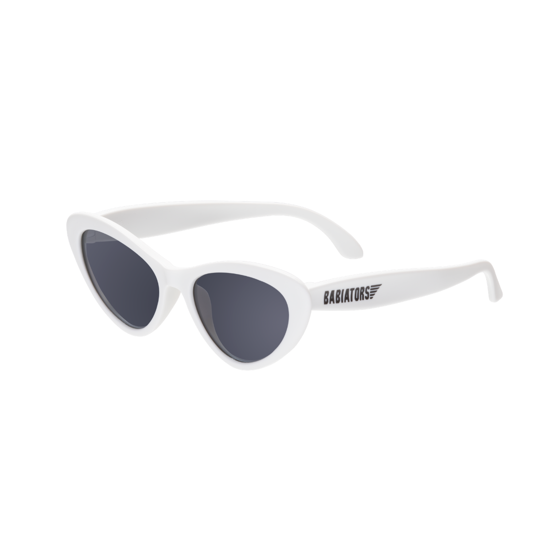 Original Cat-Eye: Wicked White Sunglasses - Babiators Canada