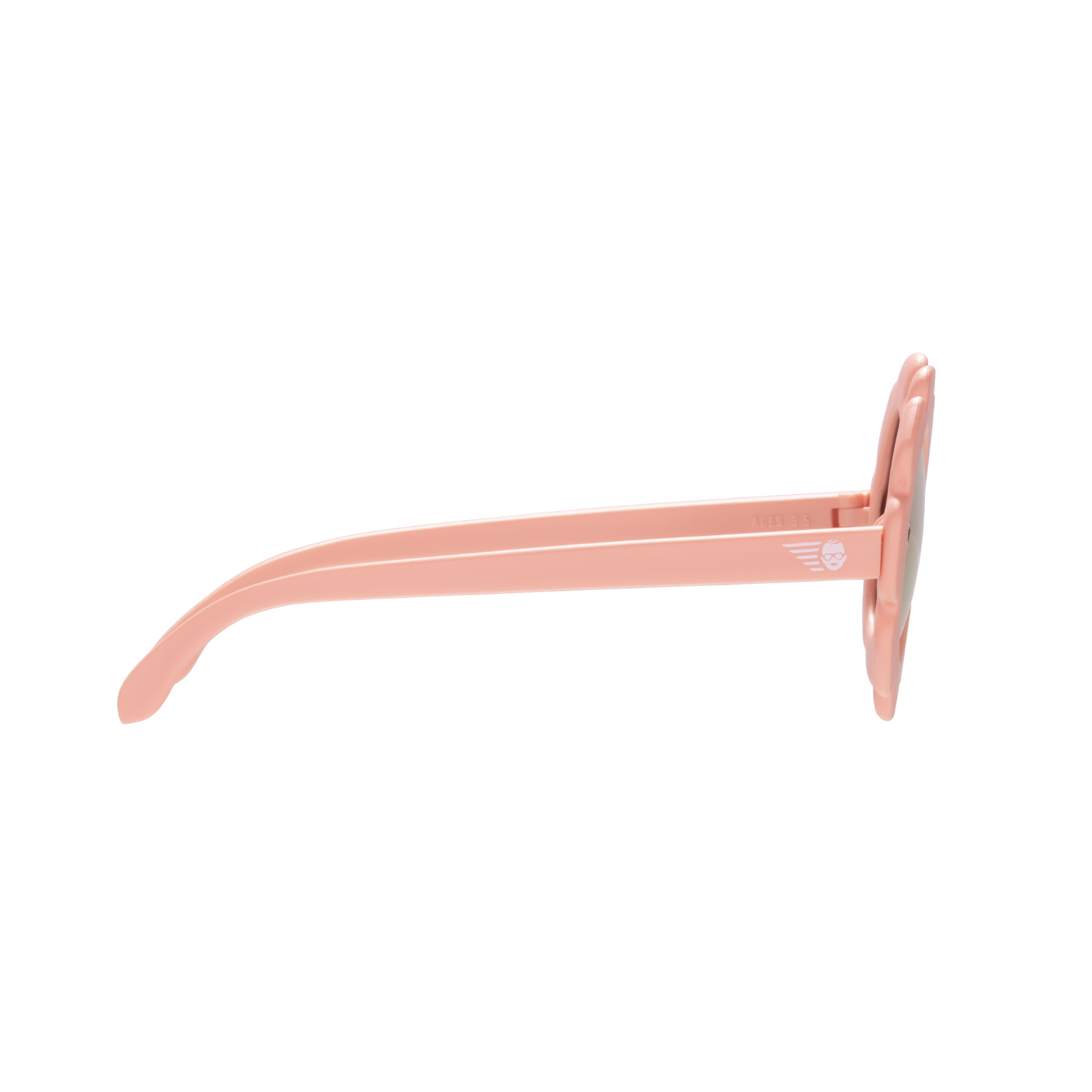The Flower Child: Pink Flower w/ Polarized TBD lens Sunglasses
